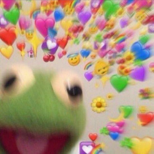 Набор стикеров Heart Reaction Pics для WhatsApp 23