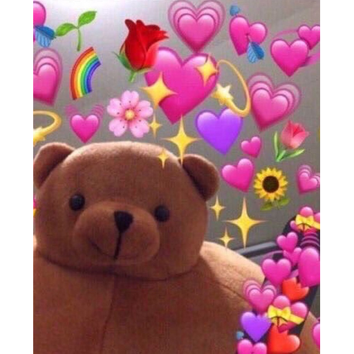 Набор стикеров Heart Reaction Pics для WhatsApp 24