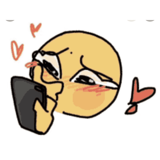 Набор стикеров Heart Reaction Pics для WhatsApp 26