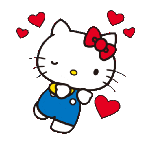 Набор стикеров Hello Kitty Animated Stickers для WhatsApp 5