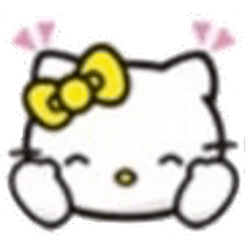 Набор стикеров Hello Kitty для WhatsApp 22