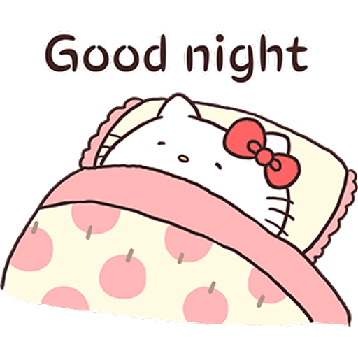 Набор стикеров Hello Kitty × Usamaru by silvan для WhatsApp 17