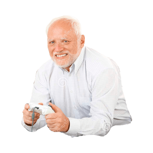 Набор стикеров Hide The Pain Harold для WhatsApp 2