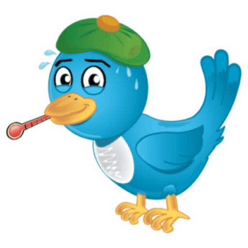 Набор стикеров Huggybird для WhatsApp 10