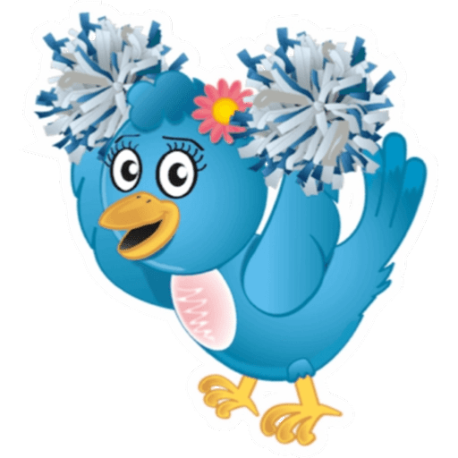 Набор стикеров Huggybird для WhatsApp 17