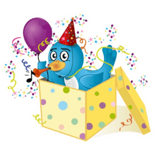 Набор стикеров Huggybird для WhatsApp 2