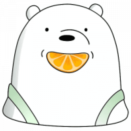 Набор стикеров ice bear для WhatsApp 2