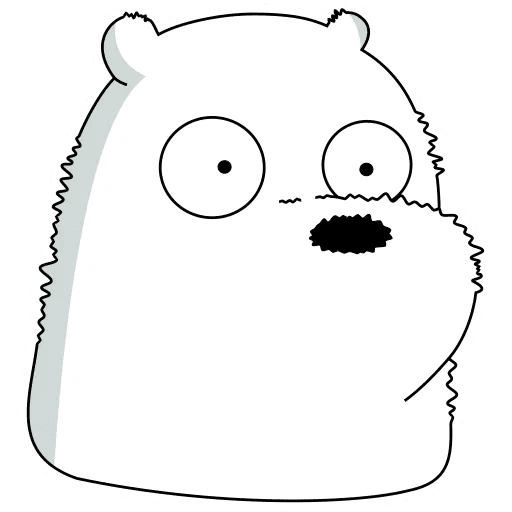 Набор стикеров ice bear для WhatsApp 29