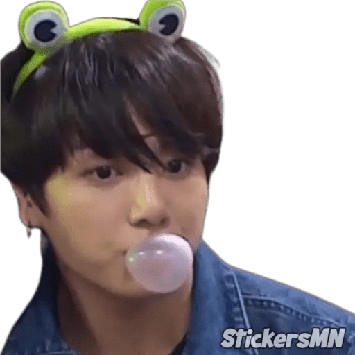 Набор стикеров Jung Kook - BTS 🧑🏻‍🎤 для WhatsApp 1