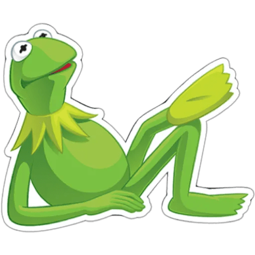 Набор стикеров Kermit для WhatsApp 19
