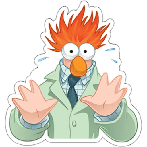 Набор стикеров Kermit для WhatsApp 21