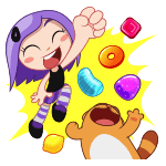 Набор стикеров Конфетомания Viber для Viber - фото 1