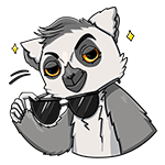 Набор стикеров Лемур Тимур для Viber - фото 1