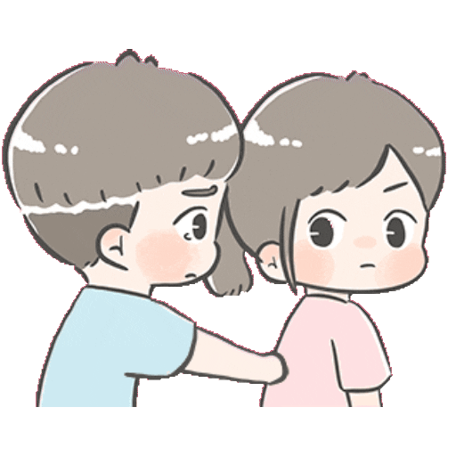 Набор стикеров Love story:Chuchu для WhatsApp 6