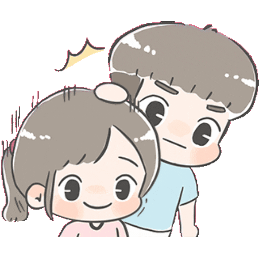 Набор стикеров Love story:Chuchu для WhatsApp 7