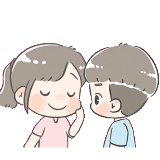 Набор стикеров Love story:Chuchu для WhatsApp 8