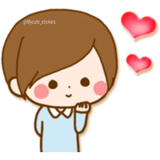 Набор стикеров 💕🩰Lovely couple🩰💕 для WhatsApp 21