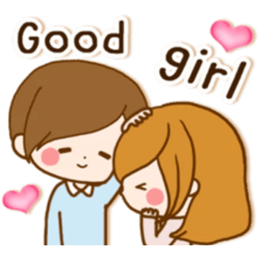 Набор стикеров 💕🩰Lovely couple🩰💕 для WhatsApp 27