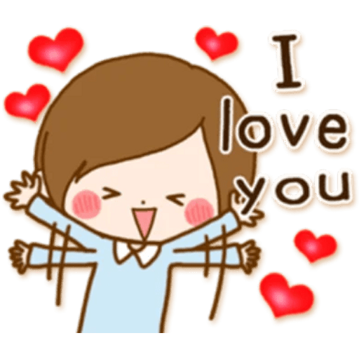 Набор стикеров 💕🩰Lovely couple🩰💕 для WhatsApp 29