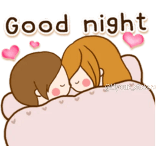 Набор стикеров 💕🩰Lovely couple🩰💕 для WhatsApp 3