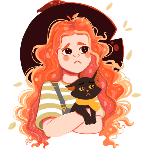 Набор стикеров Manzana y Murci для WhatsApp 4