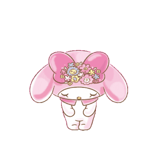 Набор стикеров Melody動態 для WhatsApp 11