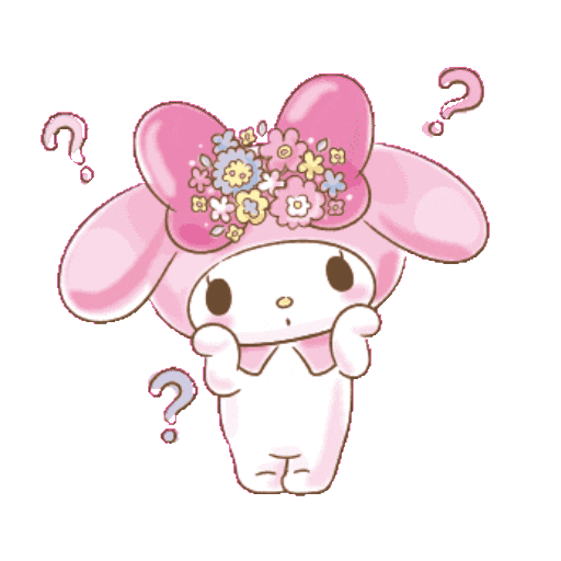 Набор стикеров Melody動態 для WhatsApp 7