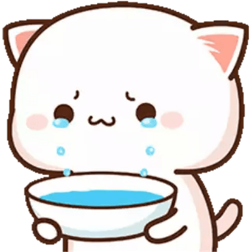 Набор стикеров Mochi Peach Cat #4 mov для WhatsApp 11