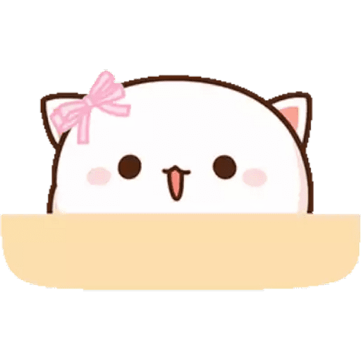 Набор стикеров Mochi Peach Cat #4 mov для WhatsApp 17