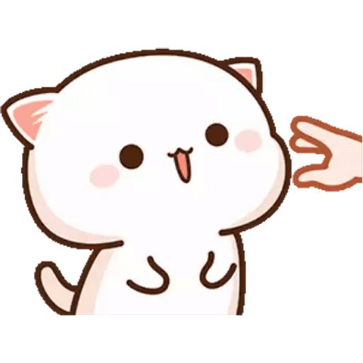 Набор стикеров Mochi Peach Cat #4 mov для WhatsApp 19