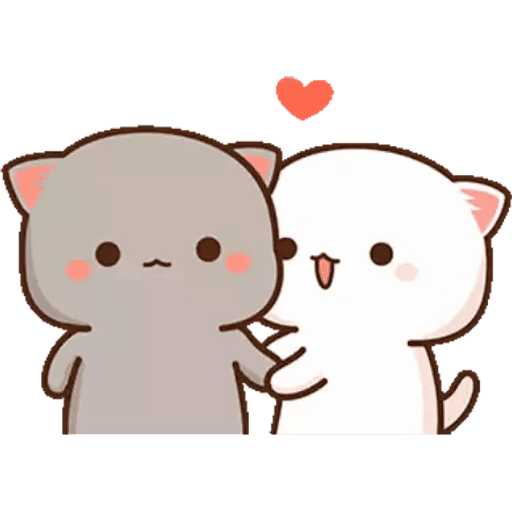 Набор стикеров Mochi Peach Cat #7 mov для WhatsApp 10