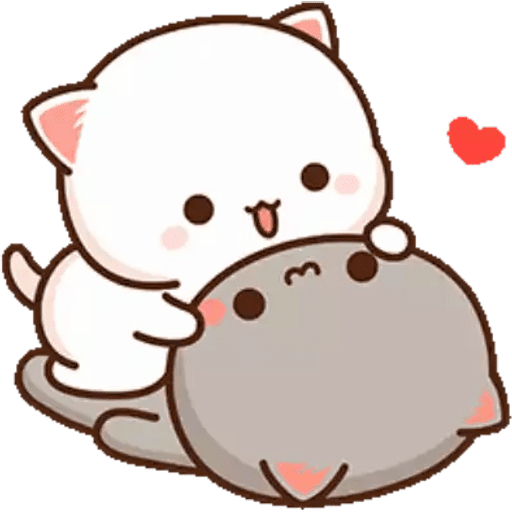 Набор стикеров Mochi Peach Cat #7 mov для WhatsApp 12