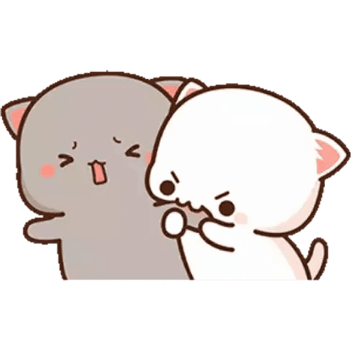 Набор стикеров Mochi Peach Cat #7 mov для WhatsApp 13