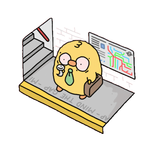 Набор стикеров Monday Birb для WhatsApp 1