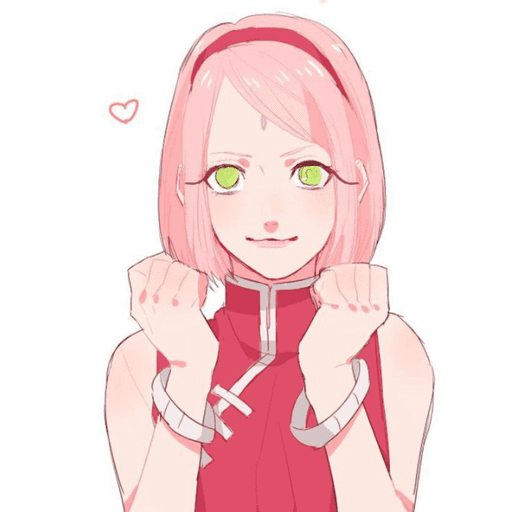 Набор стикеров 💗Naruto♡ mi-mi-mi для WhatsApp 14