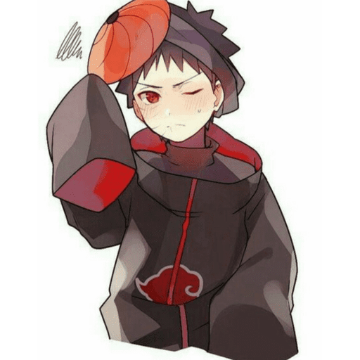 Набор стикеров 💗Naruto♡ mi-mi-mi для WhatsApp 26