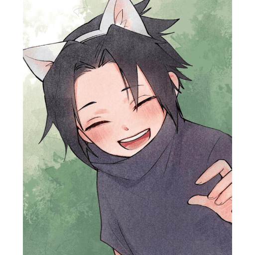 Набор стикеров 💗Naruto♡ mi-mi-mi для WhatsApp 4