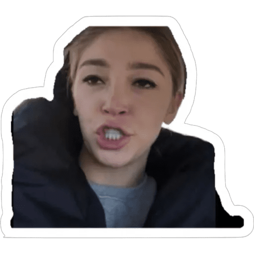 Набор стикеров Nastya Ivleeva memes для WhatsApp 1