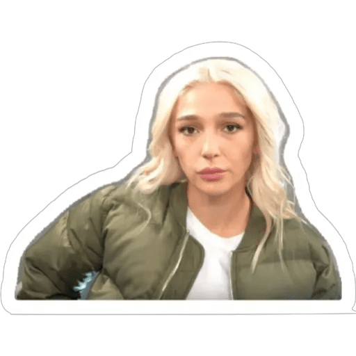 Набор стикеров Nastya Ivleeva memes для WhatsApp 10