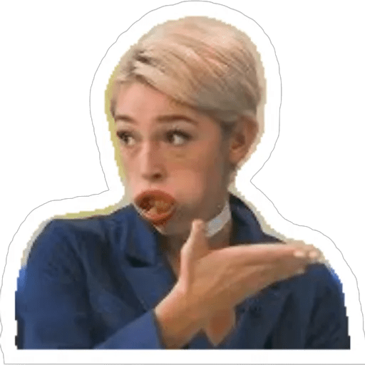 Набор стикеров Nastya Ivleeva memes для WhatsApp 17