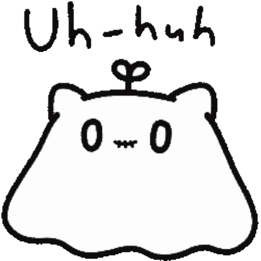 Набор стикеров No.1 Pu of Bubu & Bibi для WhatsApp 7