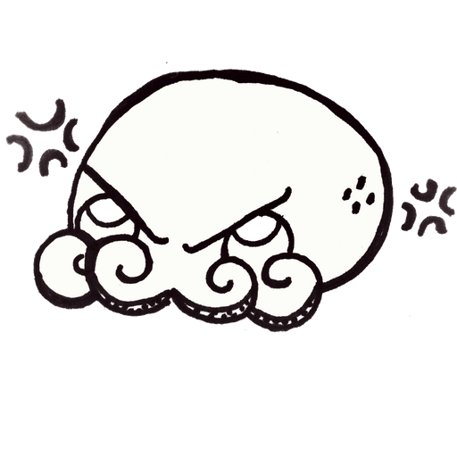 Набор стикеров Octo the Octopus (1) - Andrea Maltese для WhatsApp 20