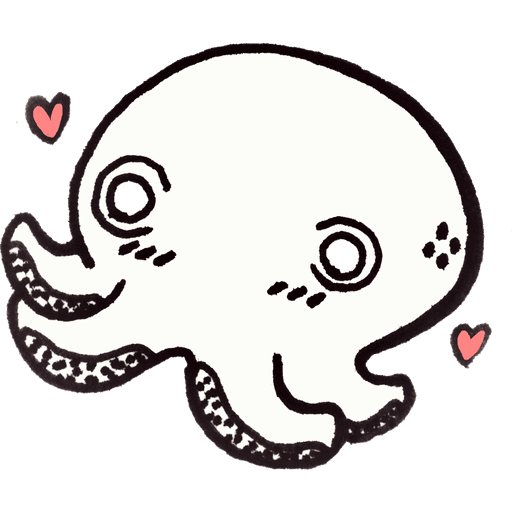 Набор стикеров Octo the Octopus (1) - Andrea Maltese для WhatsApp 3