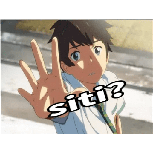 Набор стикеров Random Anime Pack #1 для WhatsApp 8