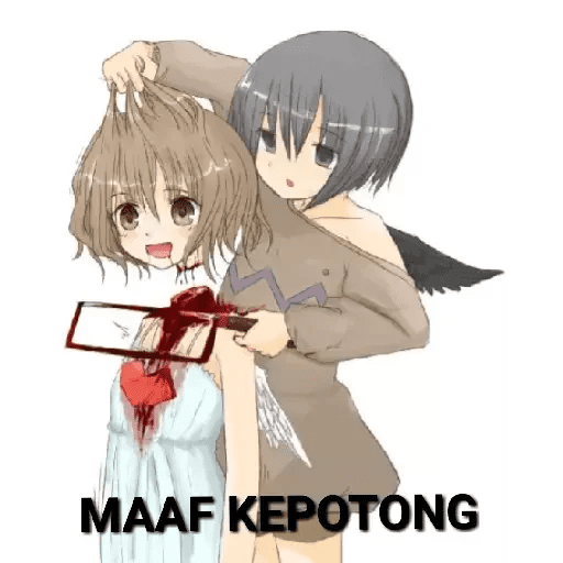 Набор стикеров Random Anime Pack #1 для WhatsApp 9