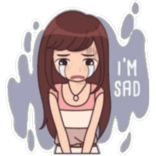 Набор стикеров SaD☹️💔 для WhatsApp 1