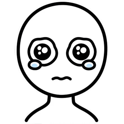 Набор стикеров Sad Pictures для WhatsApp 1