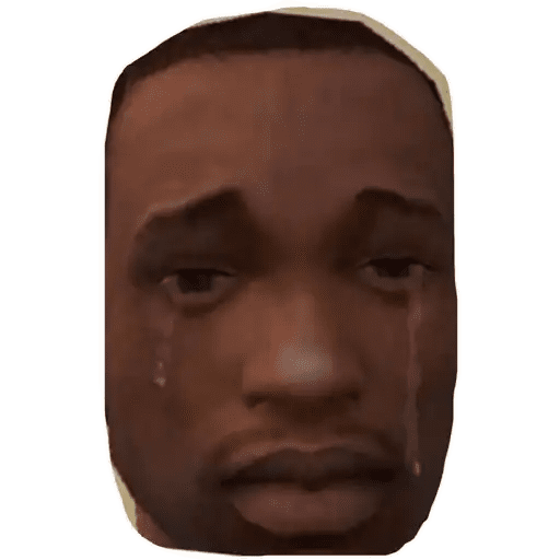 Набор стикеров Sadge Why для WhatsApp 4