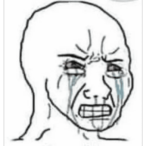 Набор стикеров Sadge Why для WhatsApp 7