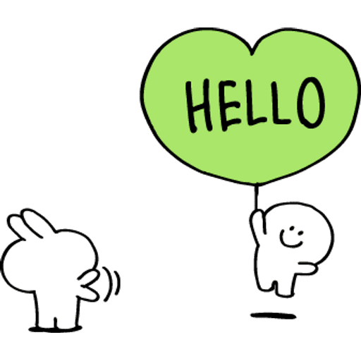 Набор стикеров Smile Person Heart для WhatsApp 1